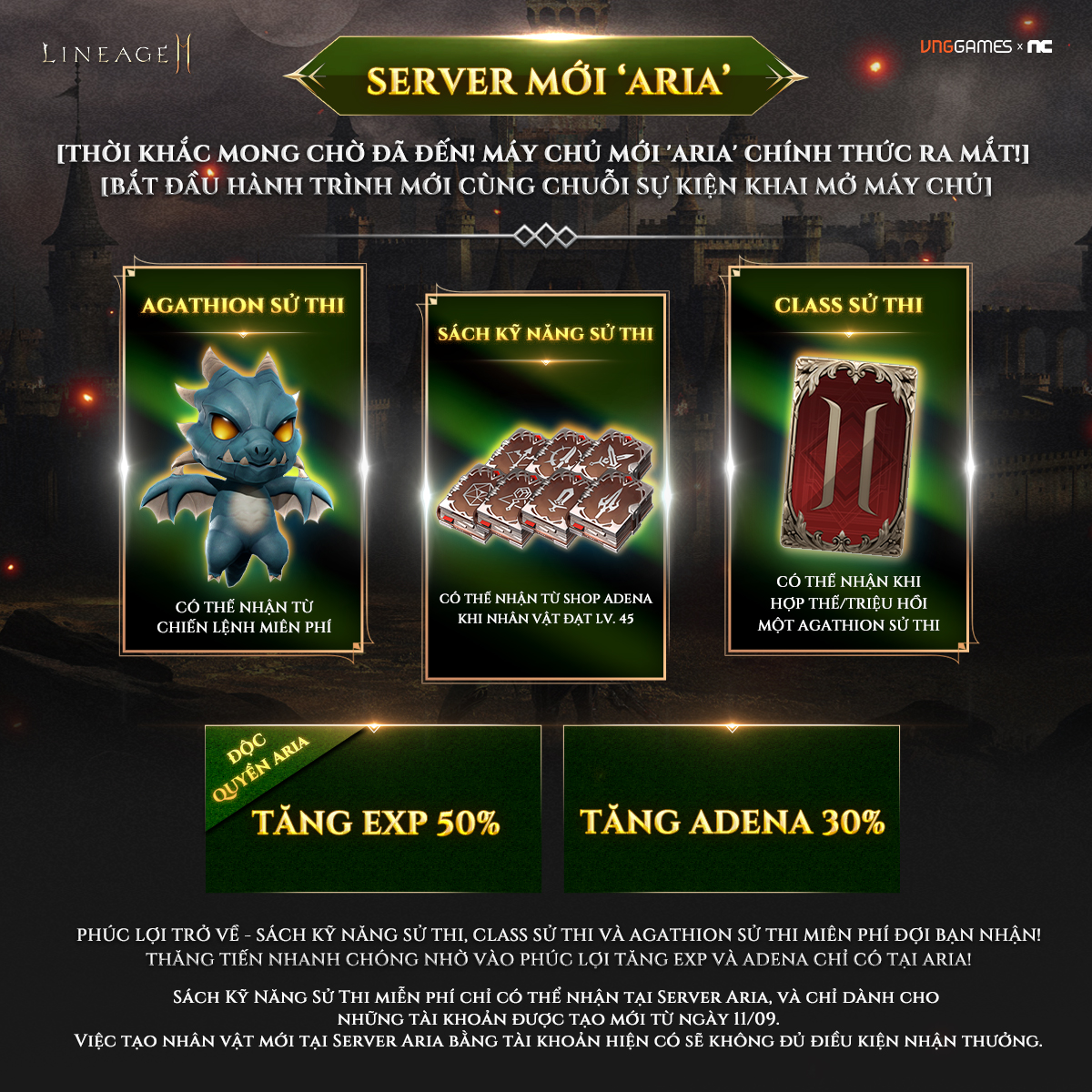 Lineage2M - 🌍 CÙNG ĐÓN CHỜ CỤM THẾ GIỚI MỚI “ARIA” SẮP... | Facebook