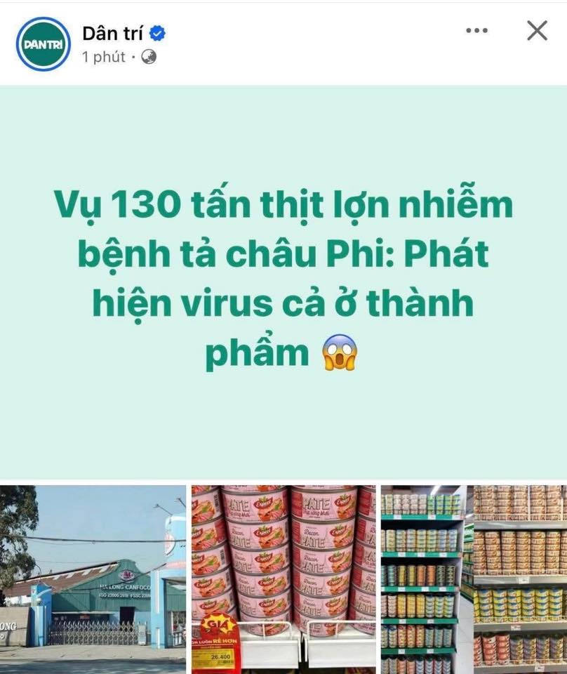 Phong - HƠN 120 TẤN THỊT LỢN NHIỄM BỆNH TẢ LỢN CHÂU PHI Tản mạn 1 xíu ...