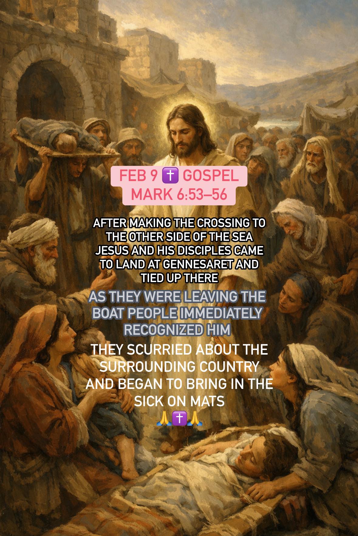 ️ Gospel Reading for... - Catholic Daily Mass Readings | Facebook