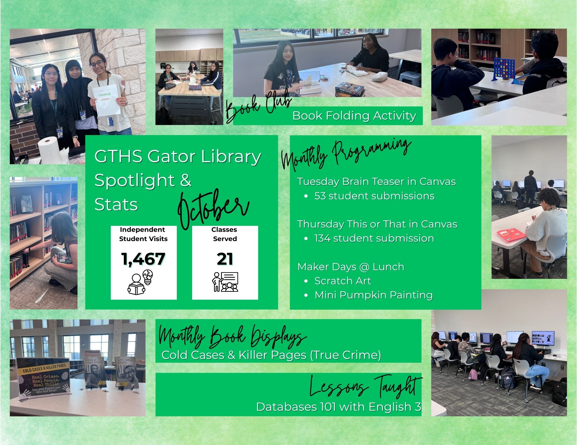 Gene Tomas High School Library | Richmond TX