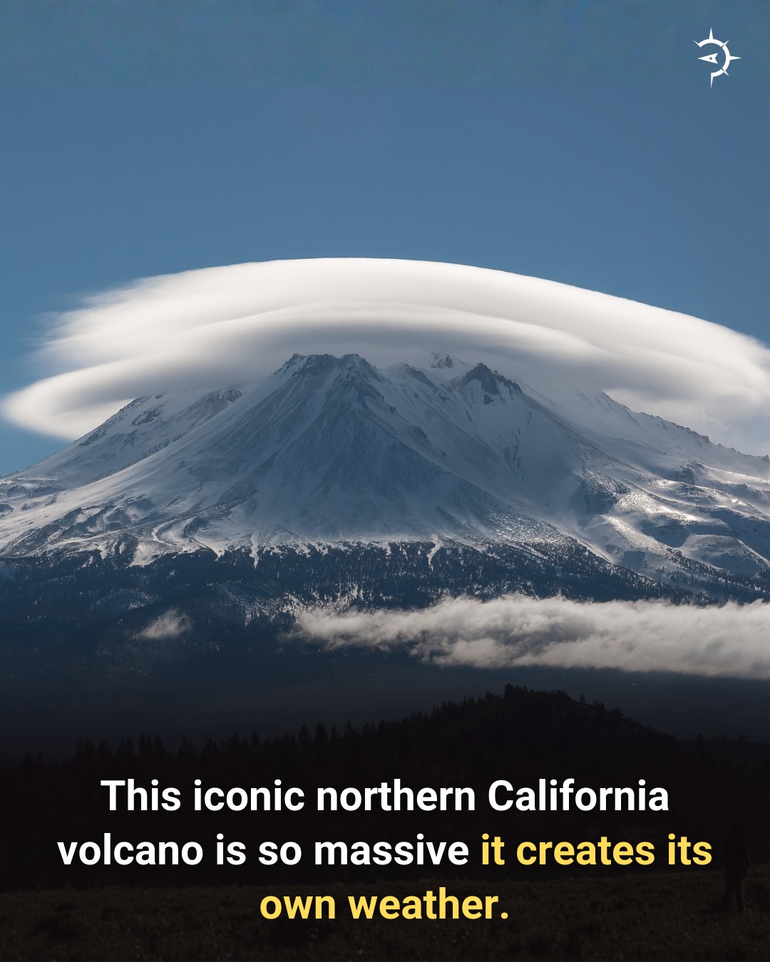 Atlas - This iconic northern California volcano is so massive it ...