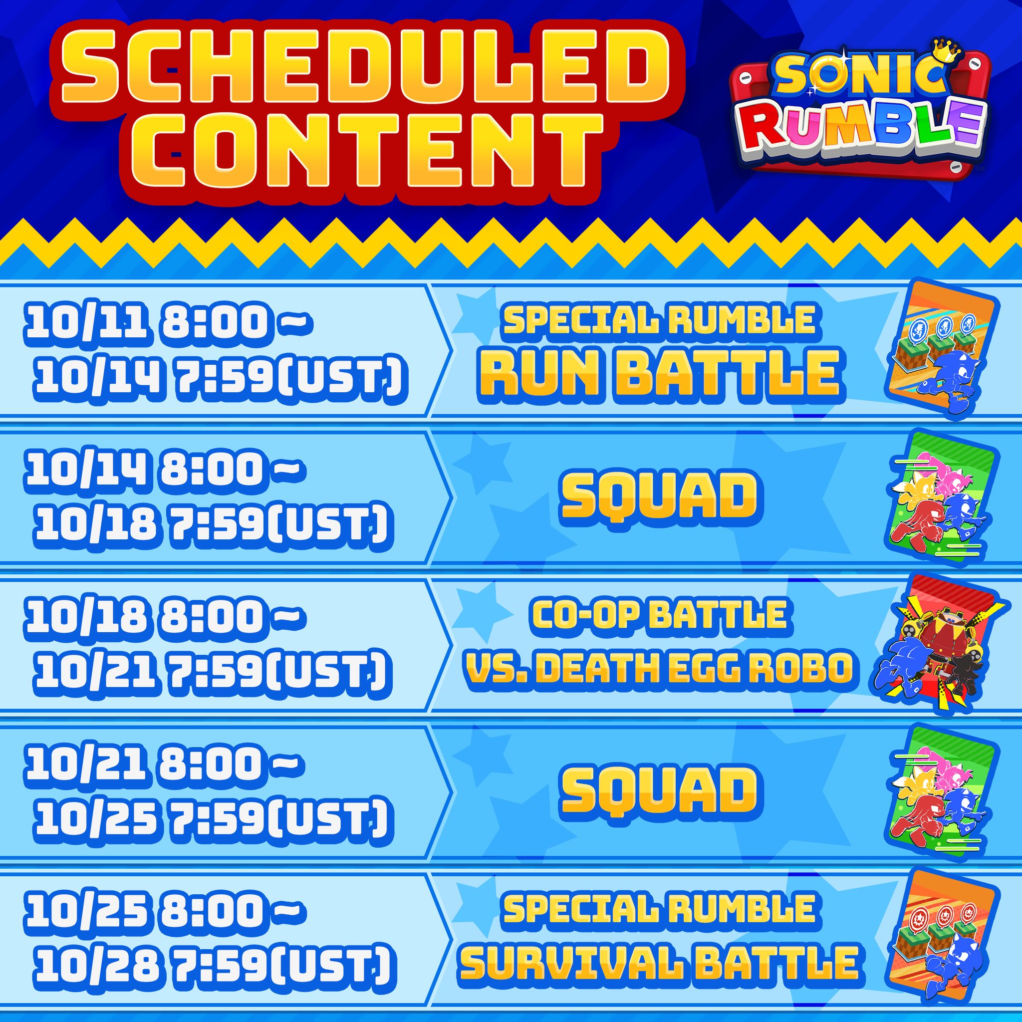 Sonic Rumble - With the Pre-Launch 2 update, we’re...