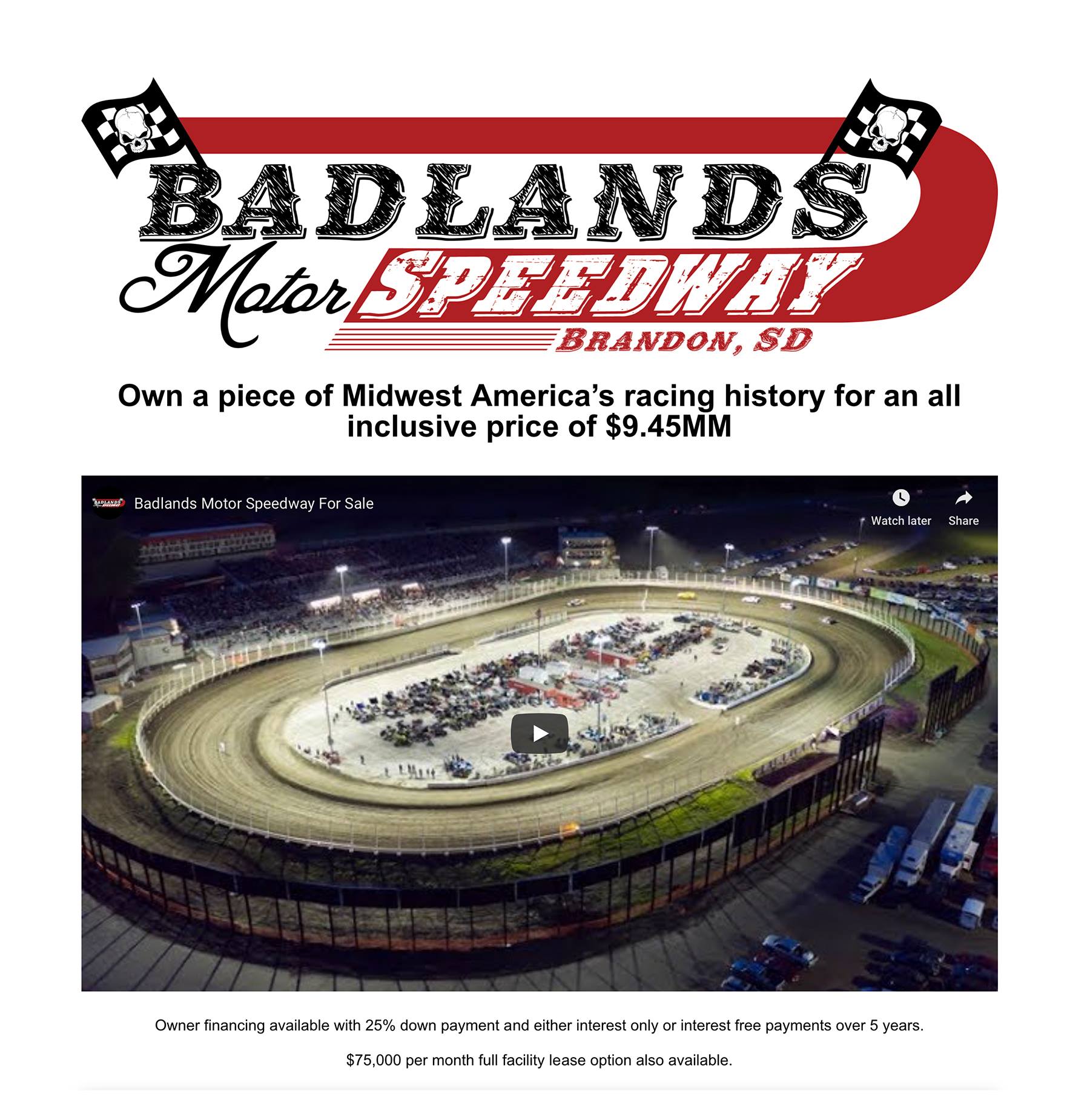 Sprint - Page 1 of 2 - March 1, 2019 - Badlands Motor Speedway official ...