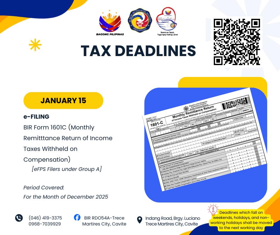 BIR RDO 54A -... - BIR RDO 54A - Trece Martires City, Cavite