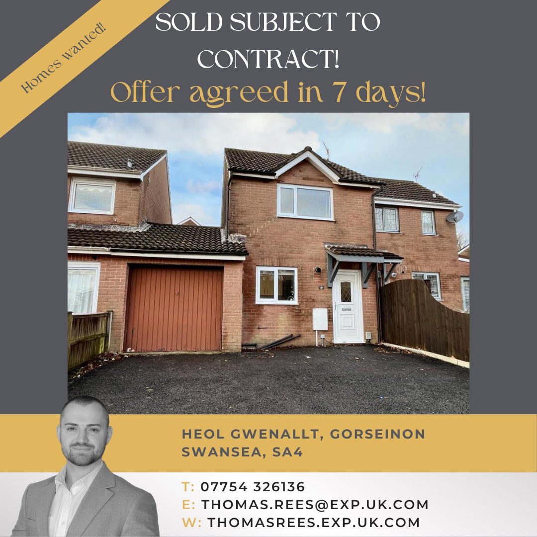 🚨 SSTC 🎉 The first property... - Thomas Rees - Nolan Estates | Facebook