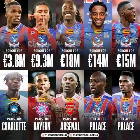 Crystal Palace's talent factory develops top players