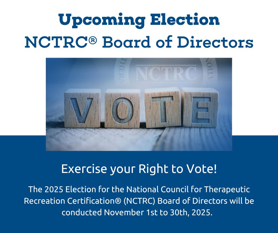 National - The 2025 election for the National Council for Therapeutic ...