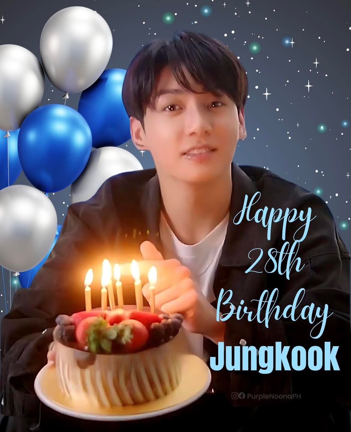 Happy birthday to Jungkook 🤍🎂