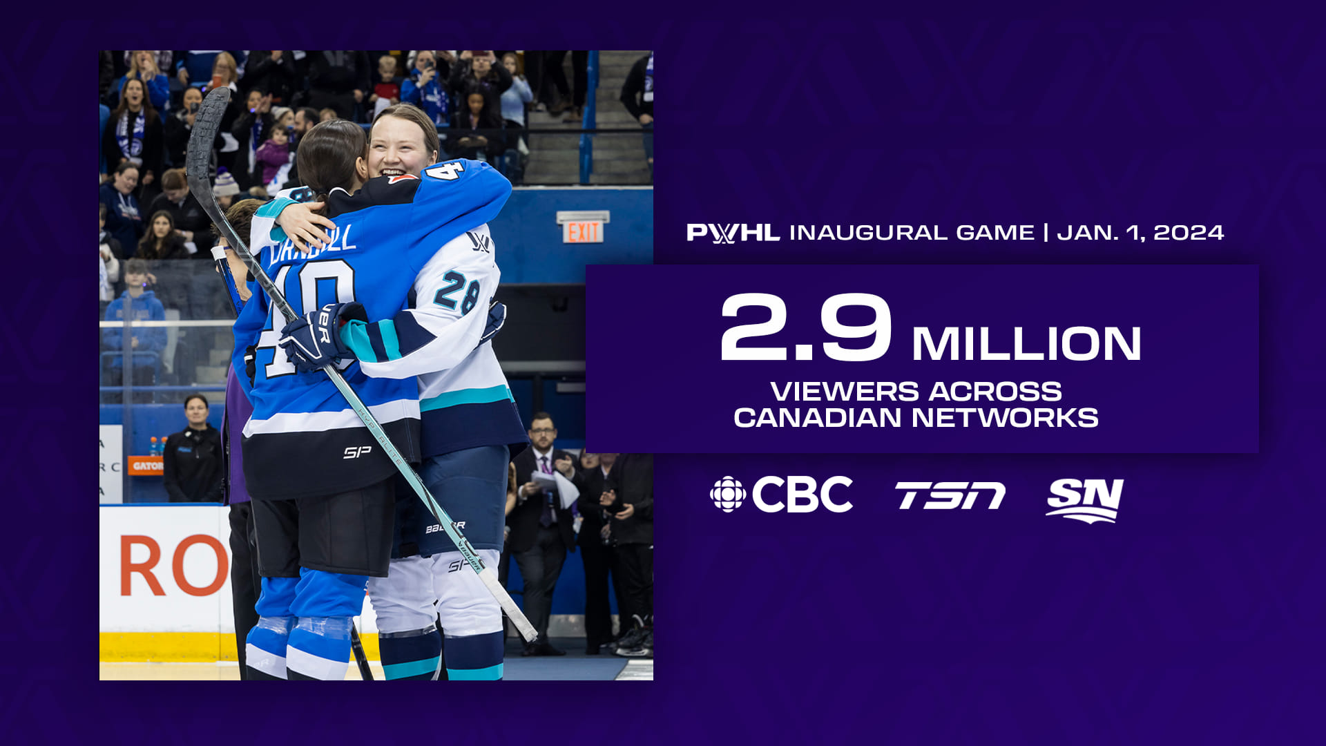 PWHL - Tuning in to history, together. Our inaugural... | Facebook