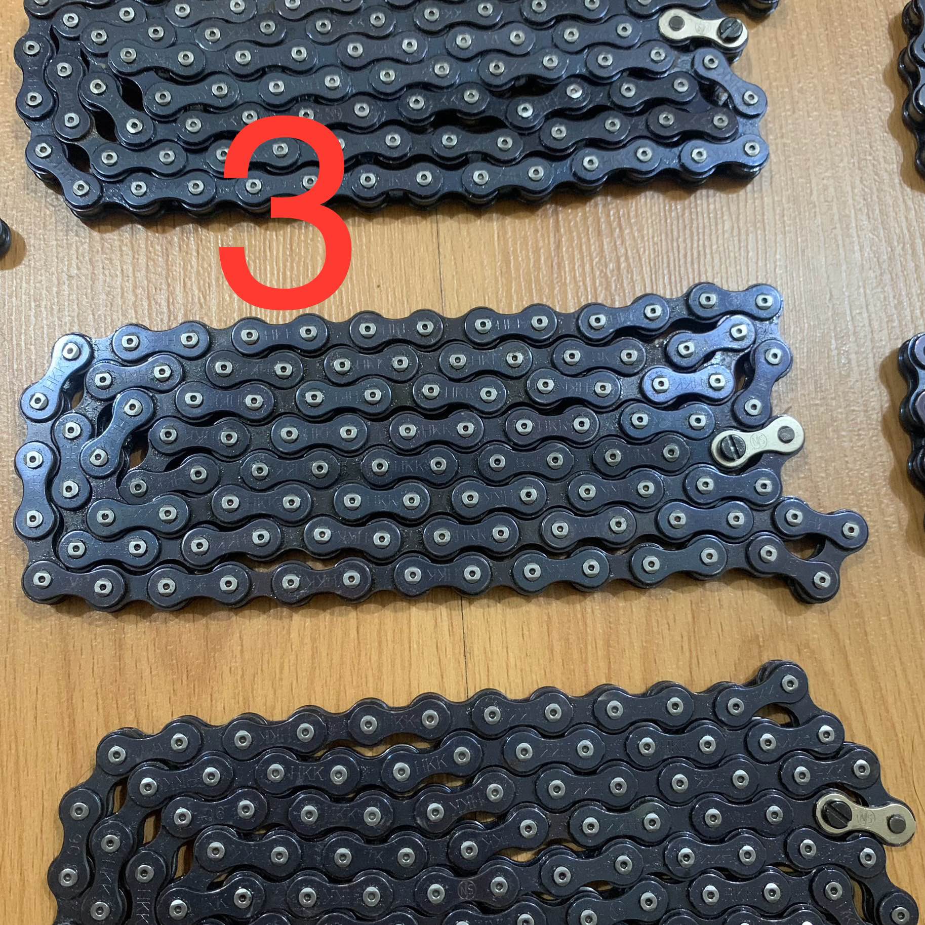 Product: D.I.D Midas Track Chain Size: 1/2 x 1/8 Specs: NJS Stamp