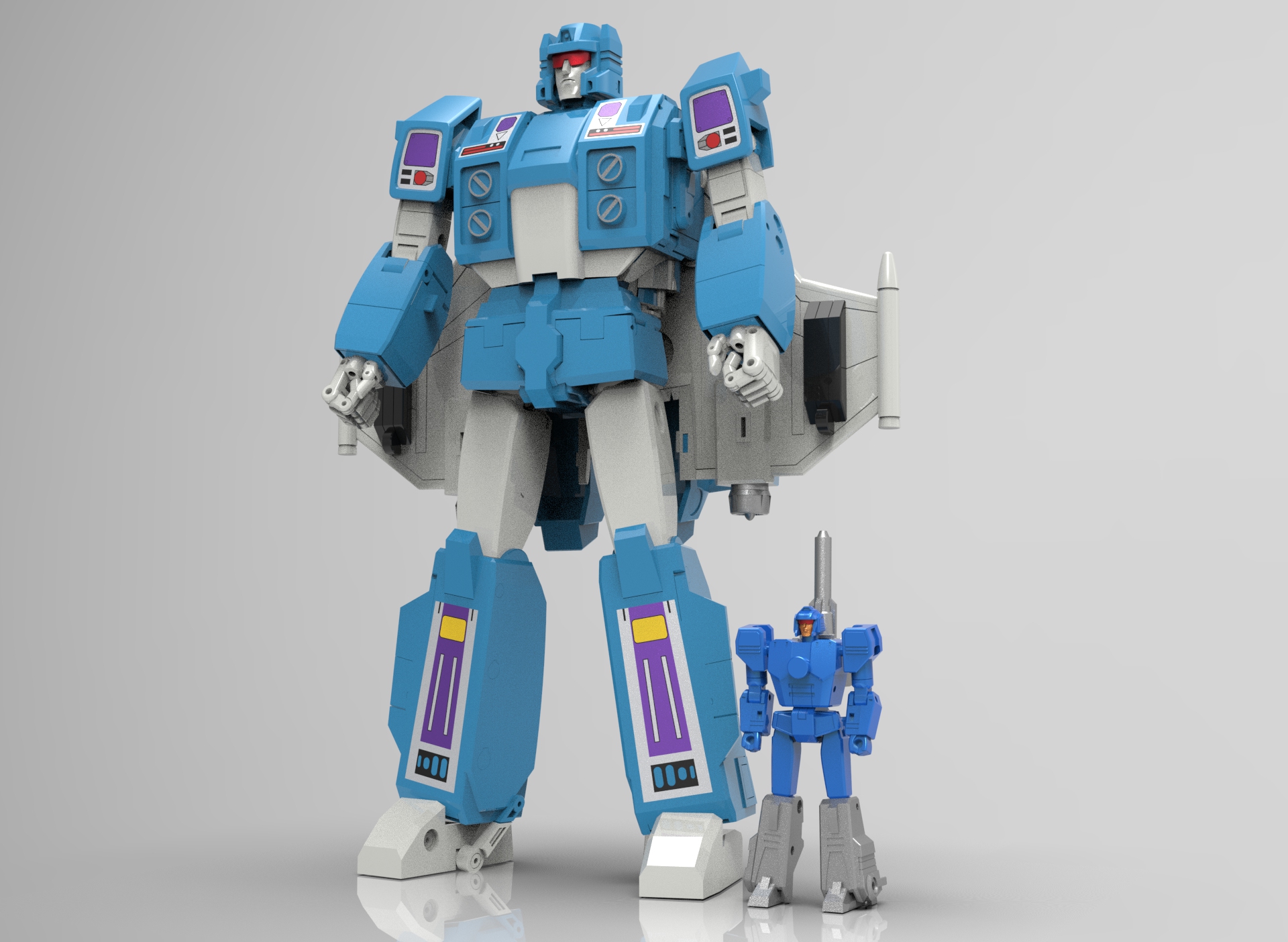 X-Transbots toys MX-68J Conechrome and Firehole (Japanese Version)