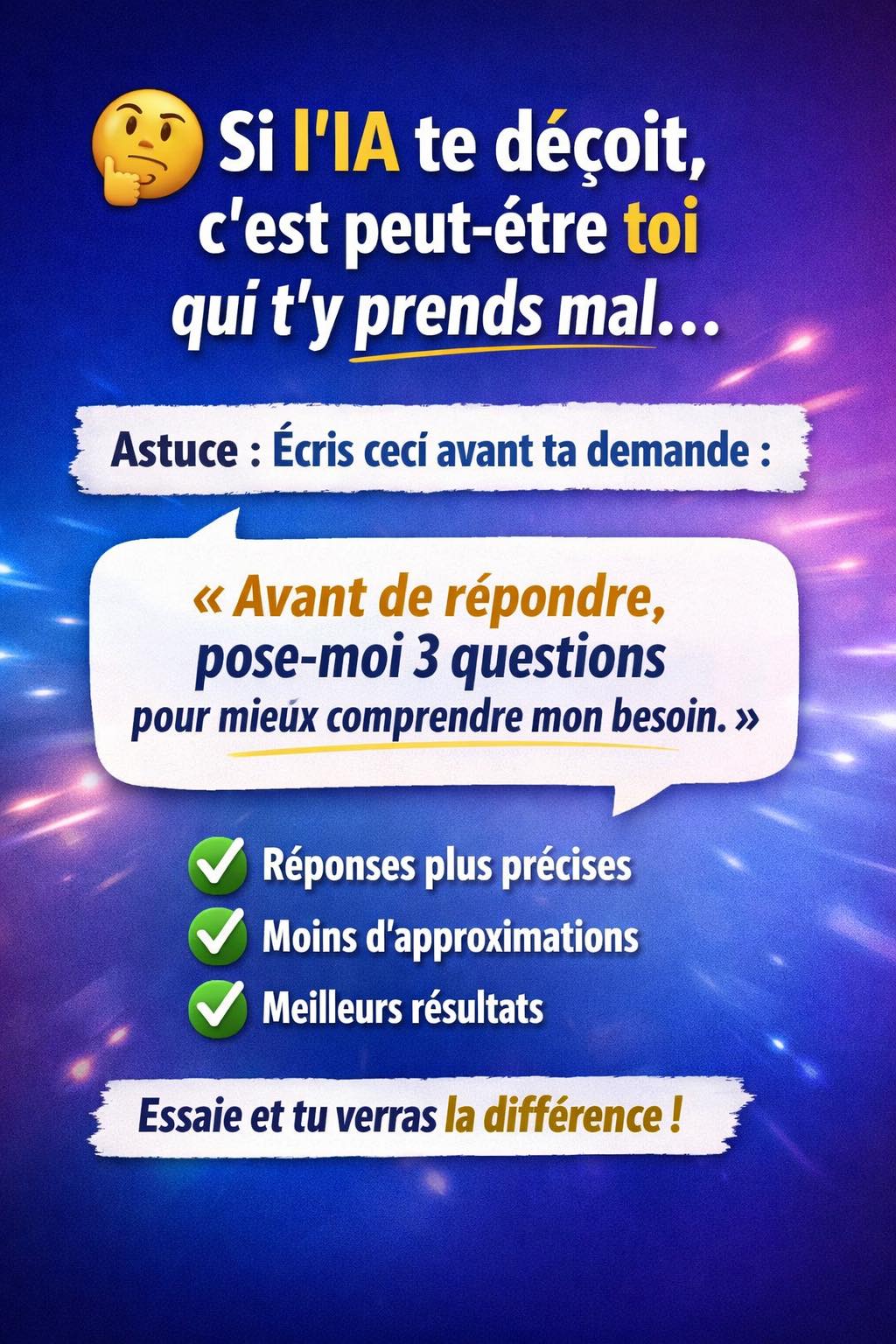 TicTalk - 🤔 Si l’IA te déçoit parfois, ce n’est probablement pas sa ...