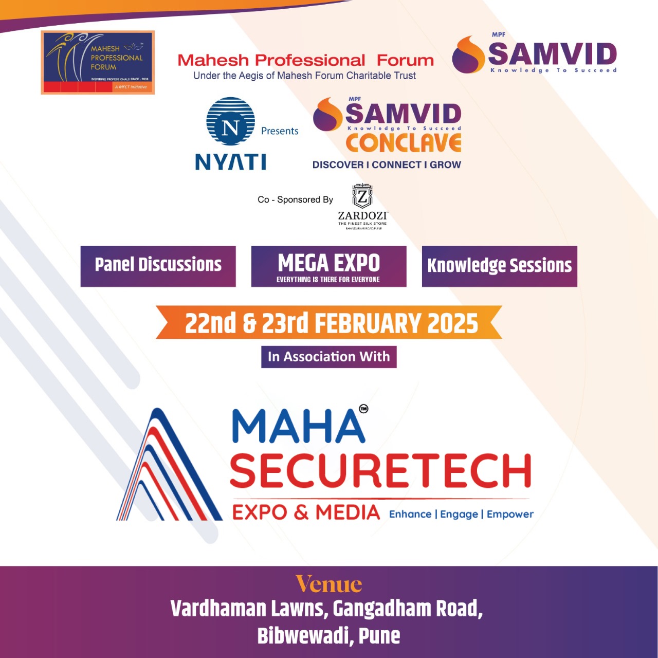 Maha - #🚀 Nyati Presents MPF Samvid Conclave 2025 🚀 We are thrilled to ...