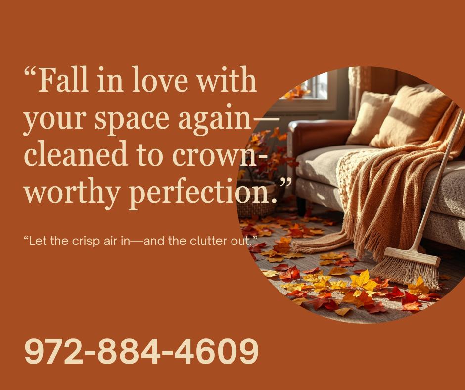 Amazingly - 🍂👑 Fall Into Clean—The Royal Way! 👑🍂 As autumn settles in ...