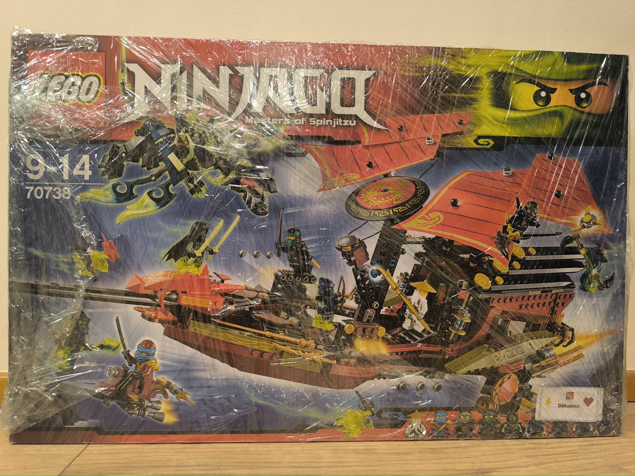 FOR SALE: LEGO Ninjago 70738 – Final Flight of Destiny's Bounty
