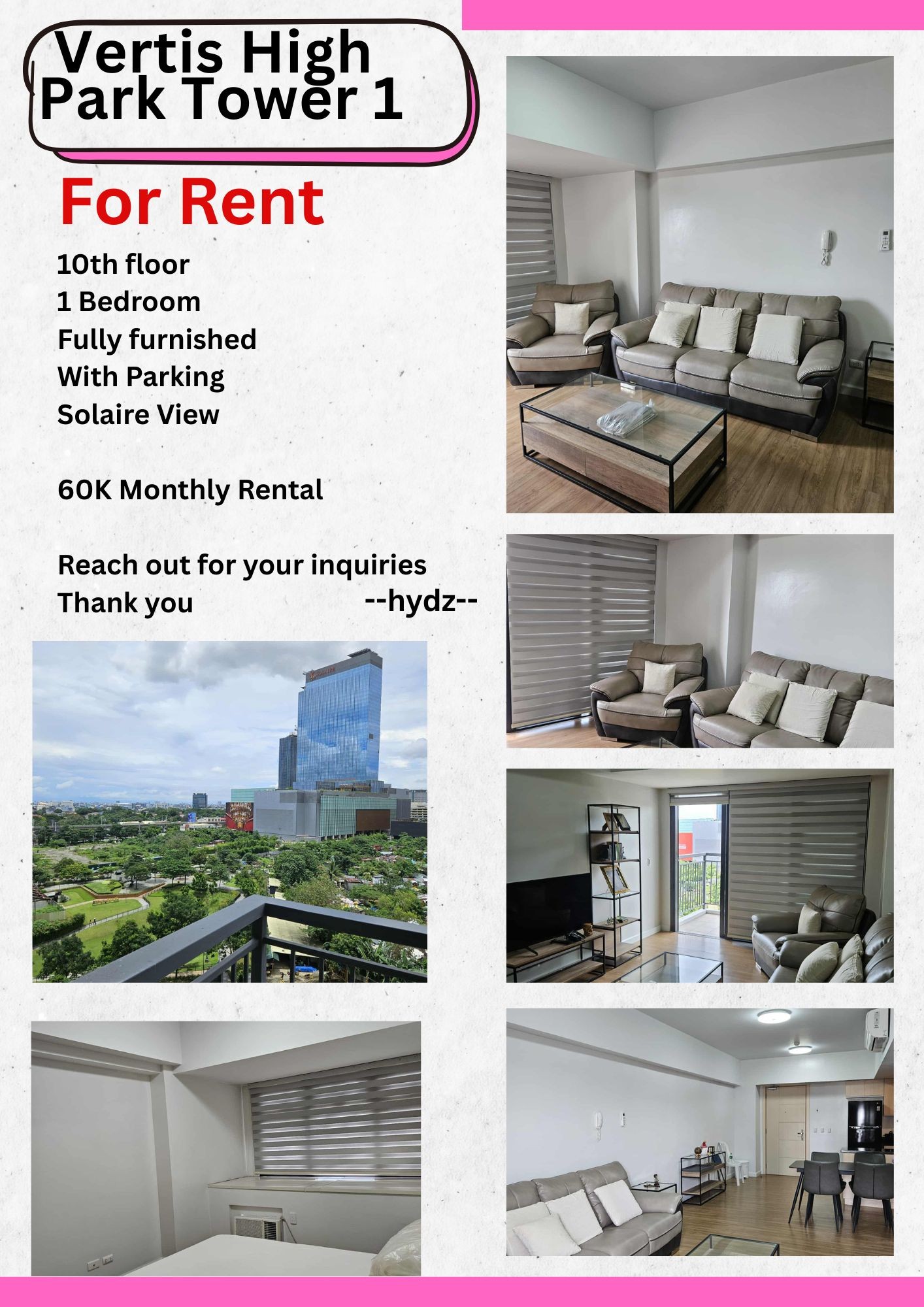 VERTIS NORTH RENTALS AND SALES PROPERTIES | LF FOR 2 BEDROOM UNIT FOR ...