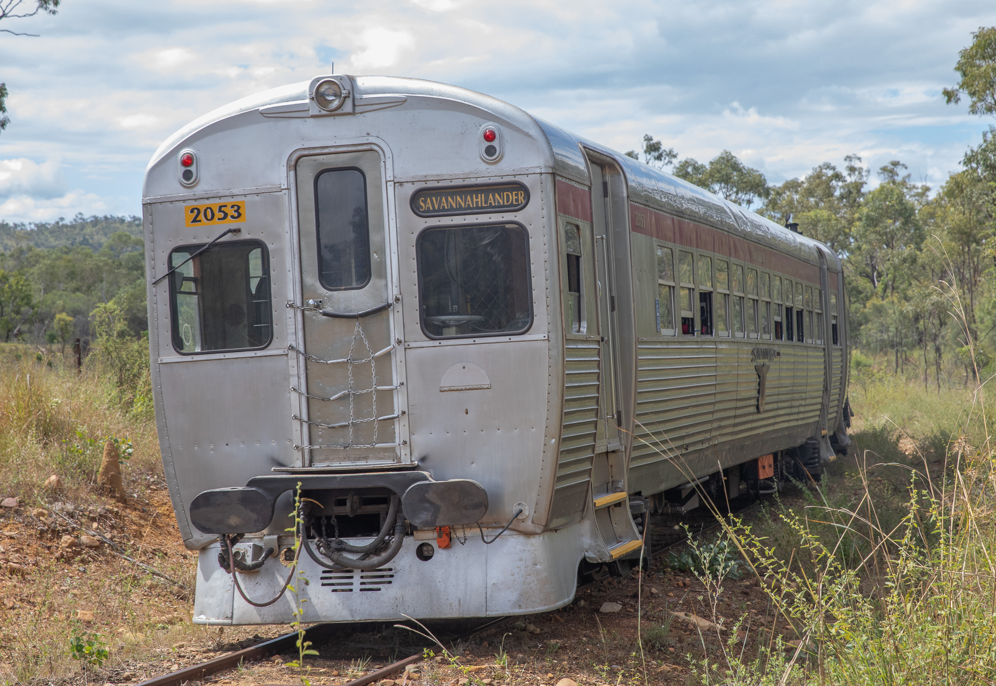 The Australian - '2053' trailing as The Savannahlander heads towards ...