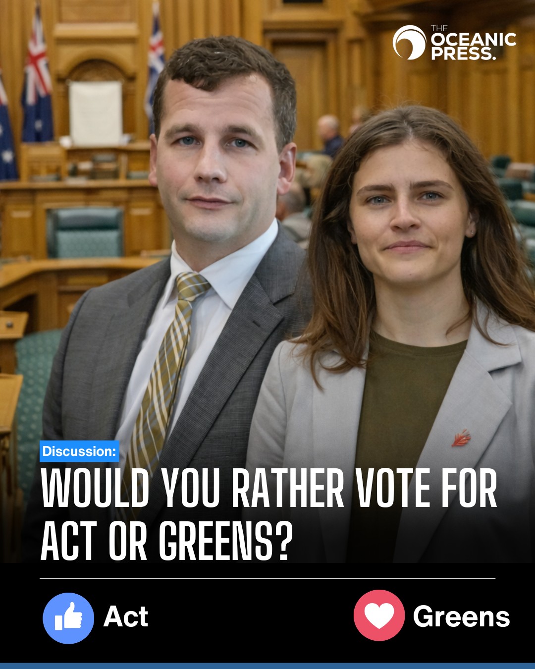 The Oceanic - Choosing between the ACT Party and the Green Party in New ...