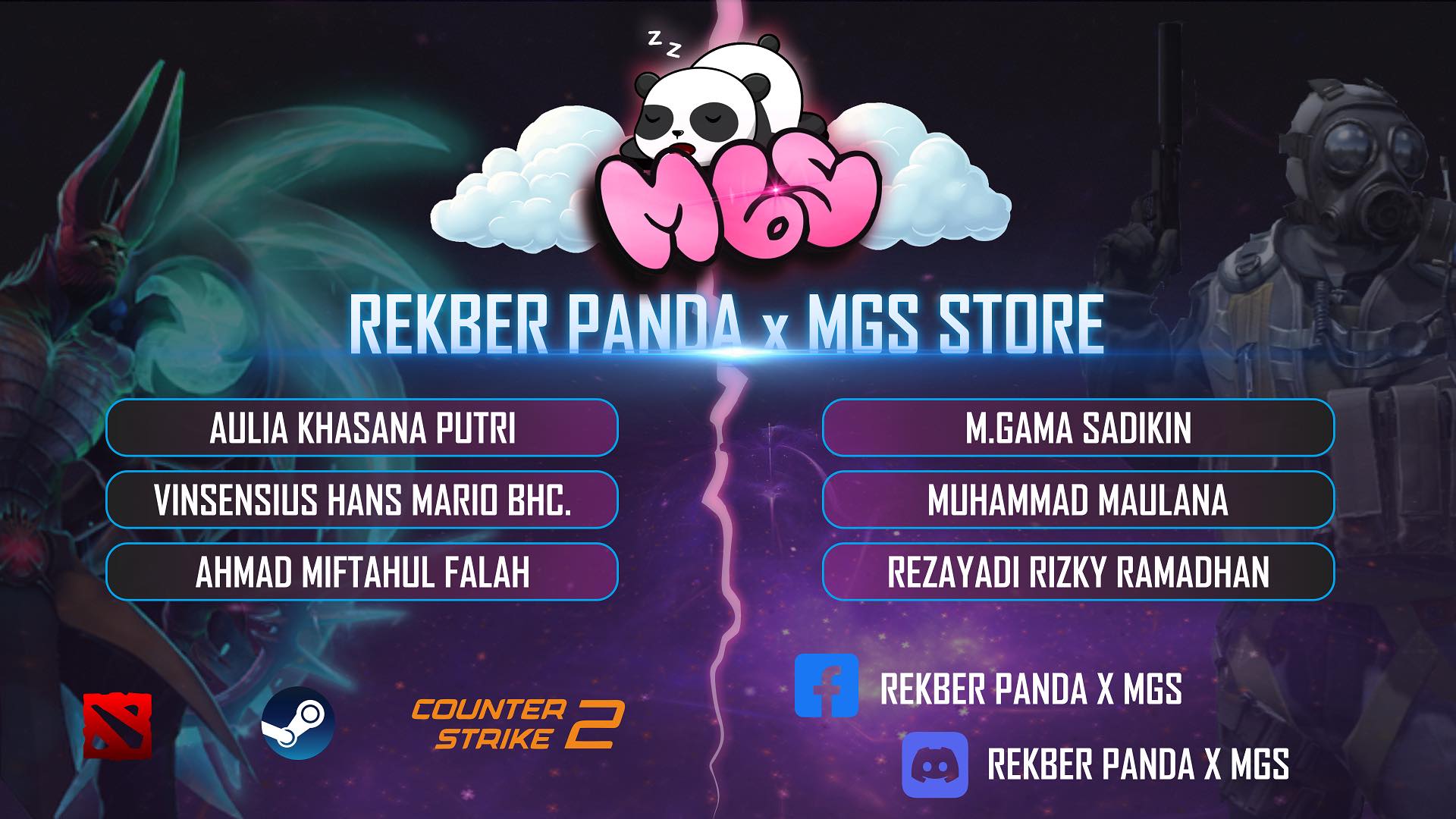 MGS Store x Rekber Panda
