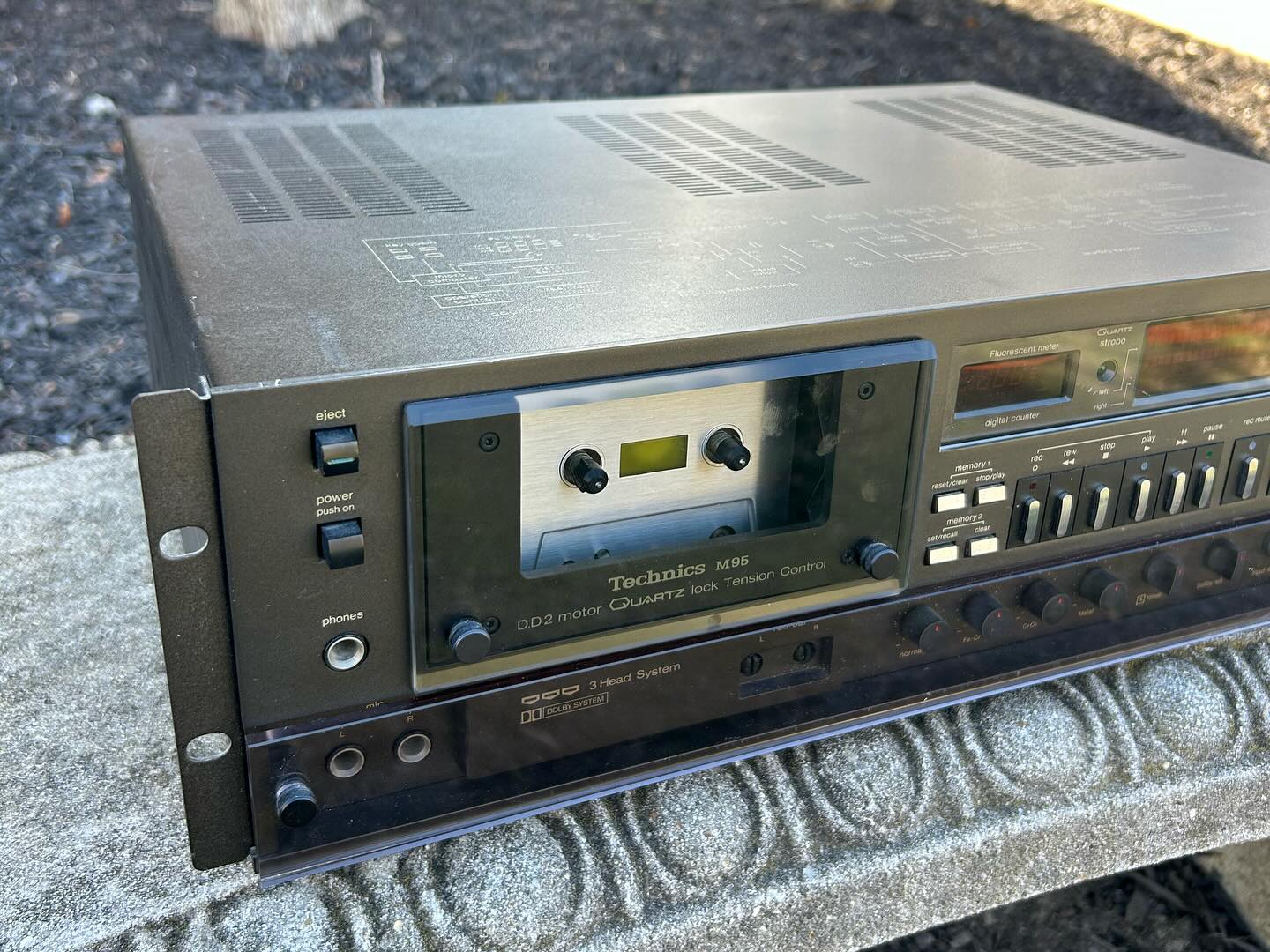 Casque Audio TECHNICS M95 (Modèle MR051) - Occasion En Bon État