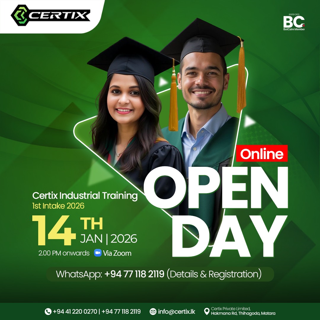 Certix - Certix Industrial Training – 1st Intake 2026 Ready to gain ...