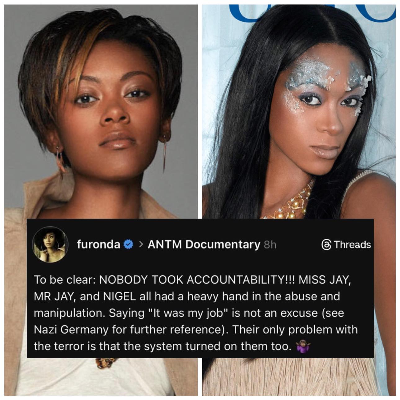 Nosy - I’m glad the girls from #ANTM are speaking up | Facebook
