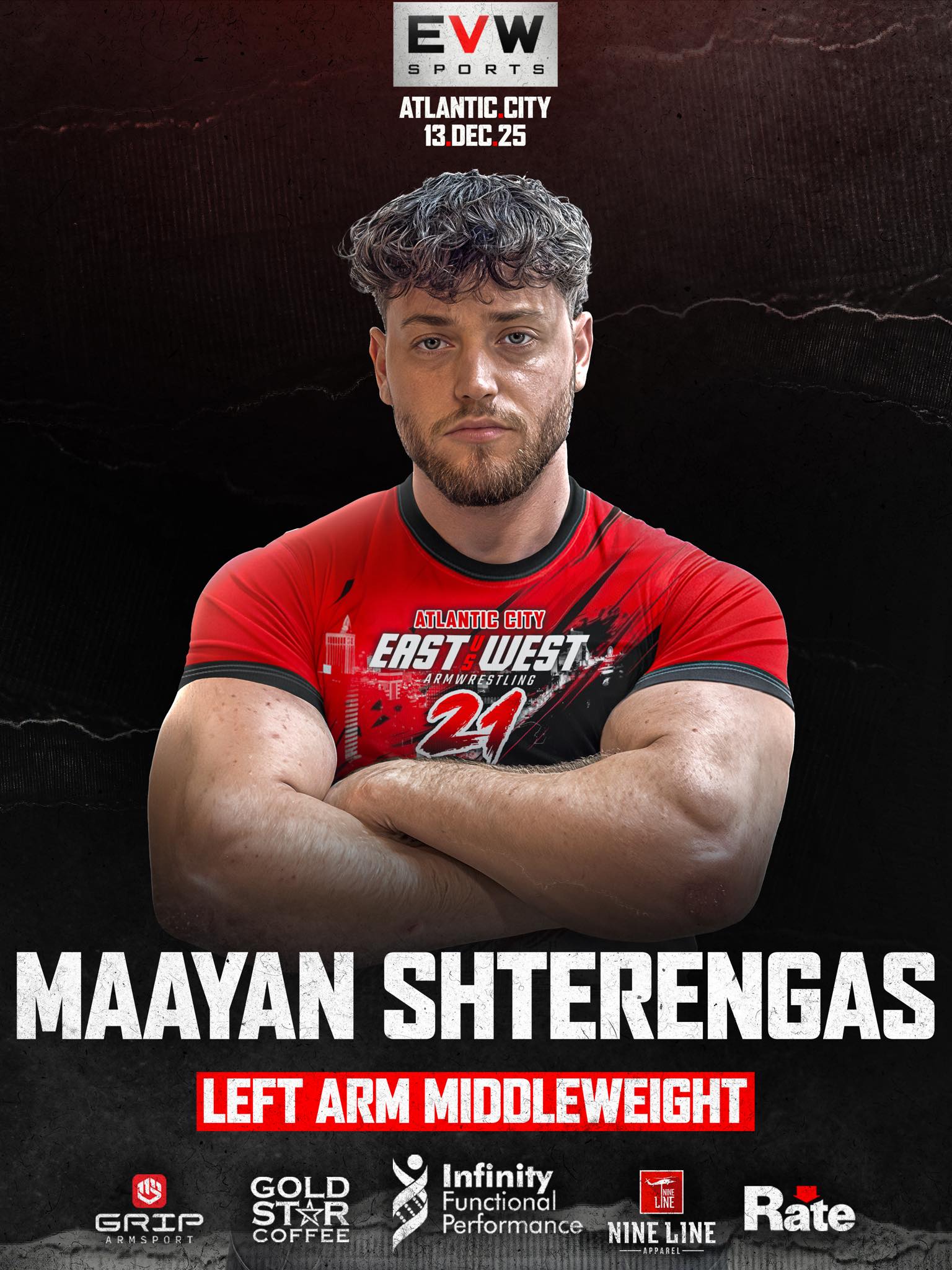 EVW - Maayan Shterengas makes his East vs West debut against Jason ...