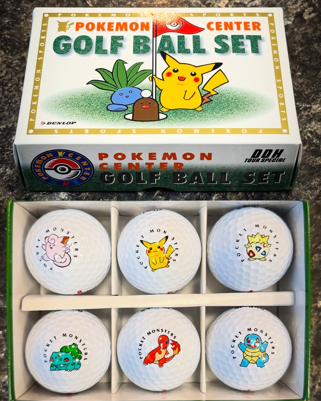 【非売品フルセット】　TOURSTAGE Pokémon Golf Ball Pokémon released this golf ball set 27 years ago 👀 During the