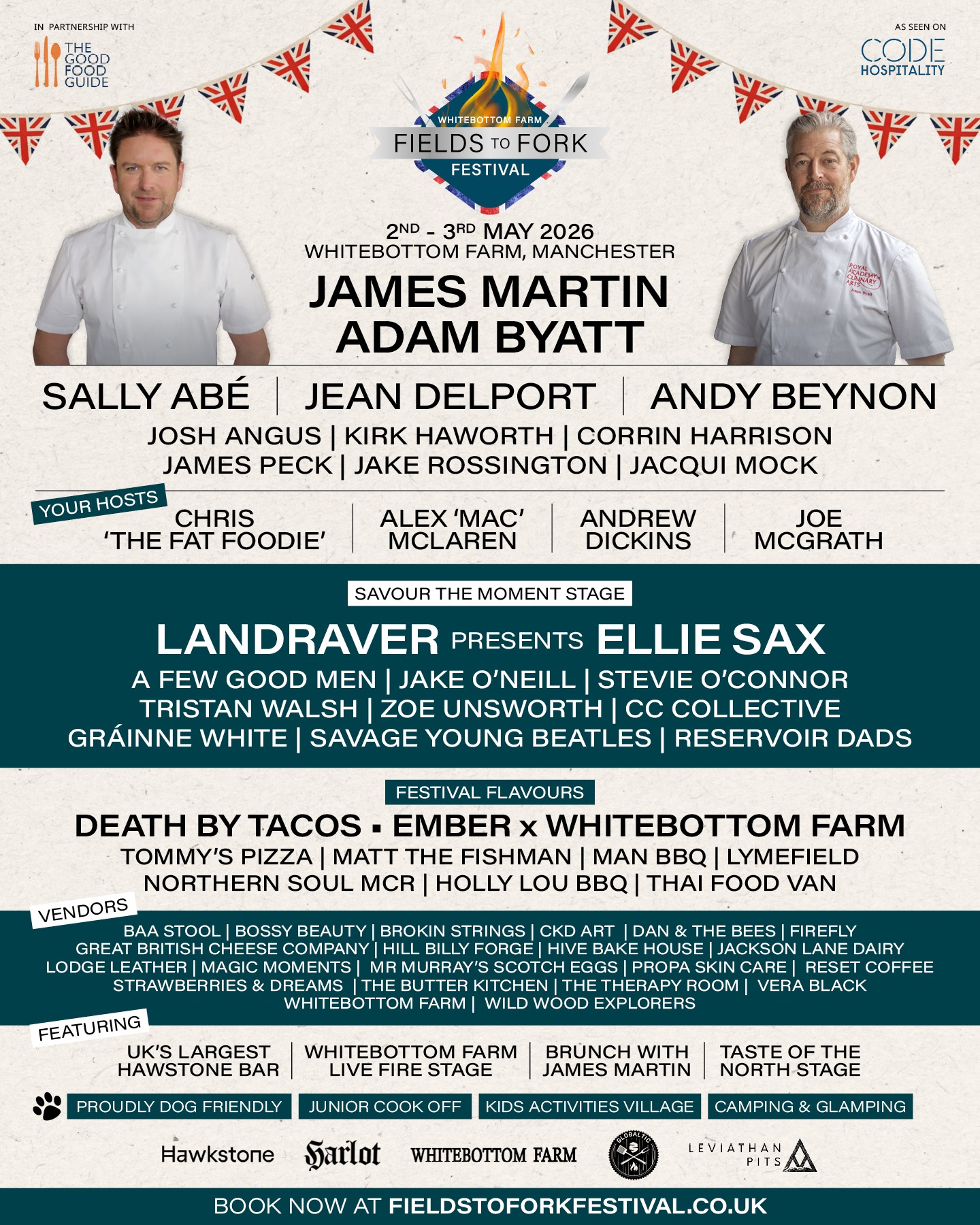 Fields - 📣 The wait is over. The menu is set🍴 The Fields to Fork ...