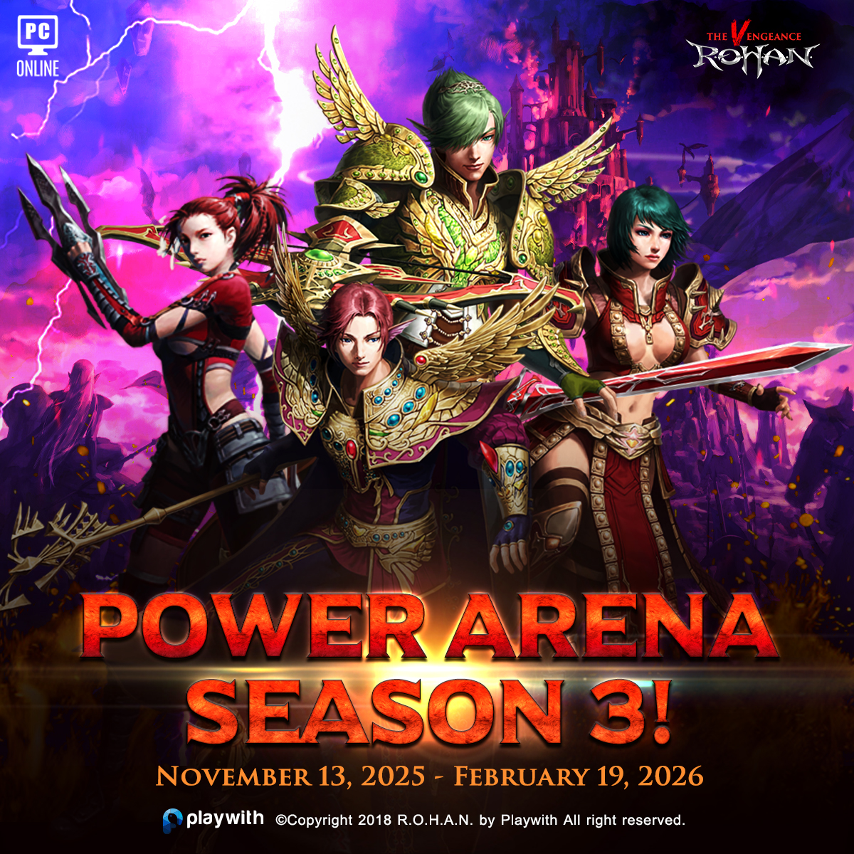 ROHAN: - Power Arena Season 3! ได้เวลาปลดปล่อยพลังในสนามรบ! Power Arena ...