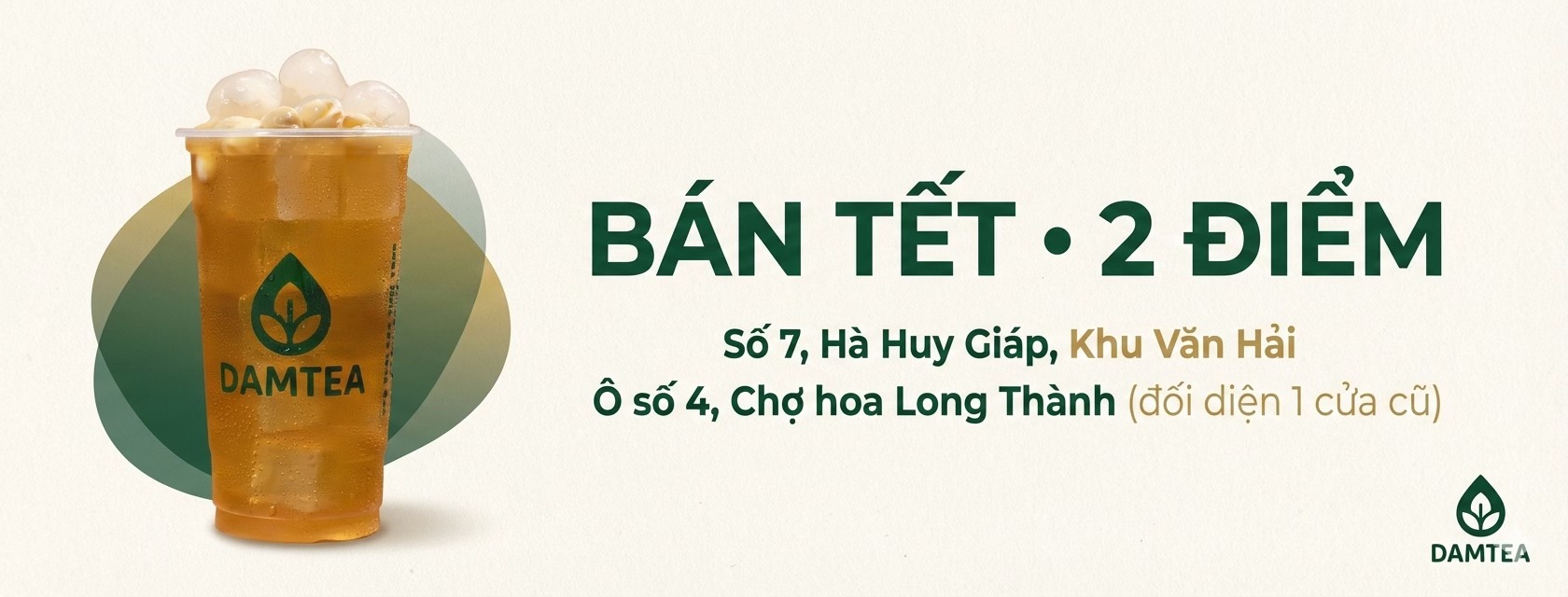 DAM TEA - Trà Trái Cây Không Syrup | Long Thành