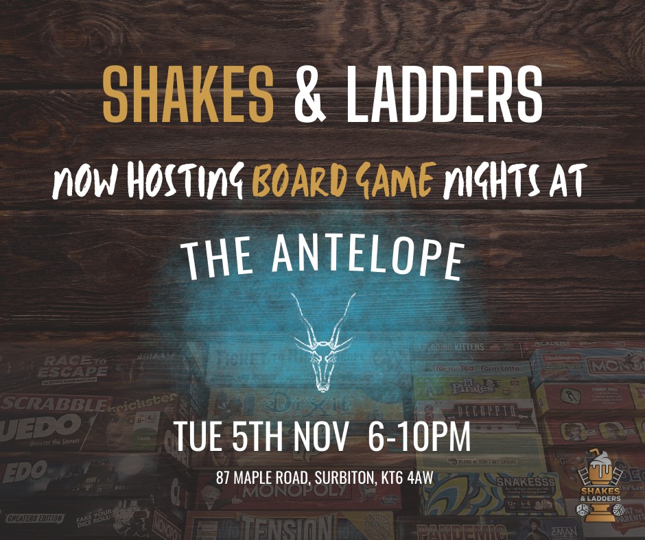 Board game nights are coming to... - Shakes & Ladders