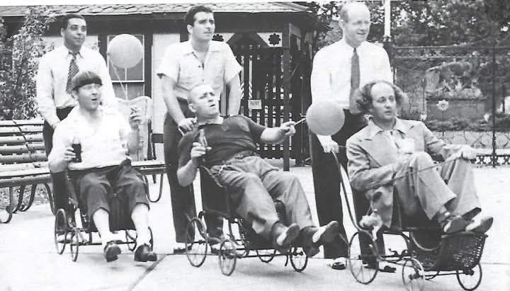 Vintage Photos of Philadelphia | The Three Stooges at the Philadelphia ...
