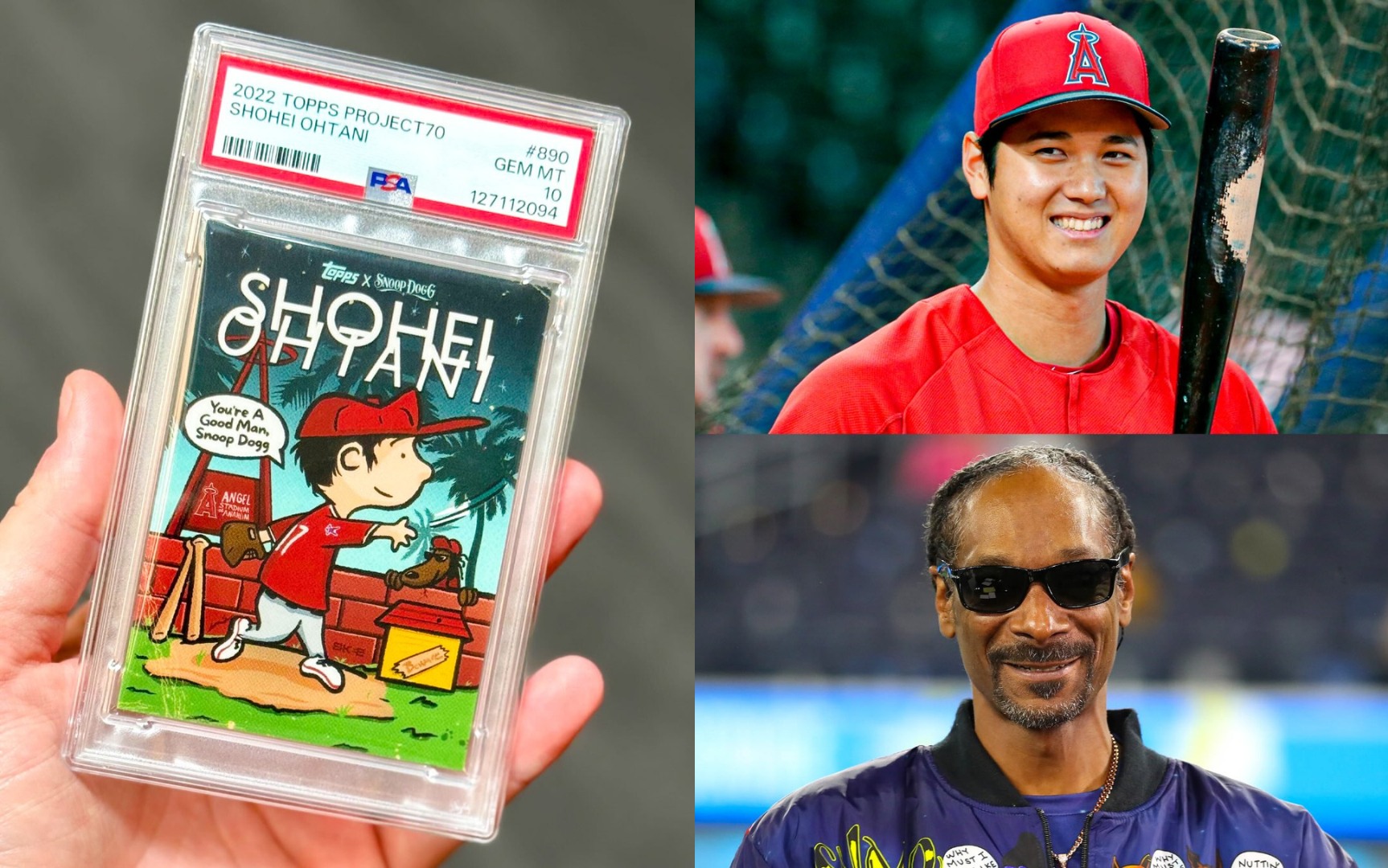 Fanatics - Snoop Dogg actually designed this Shohei Ohtani trading