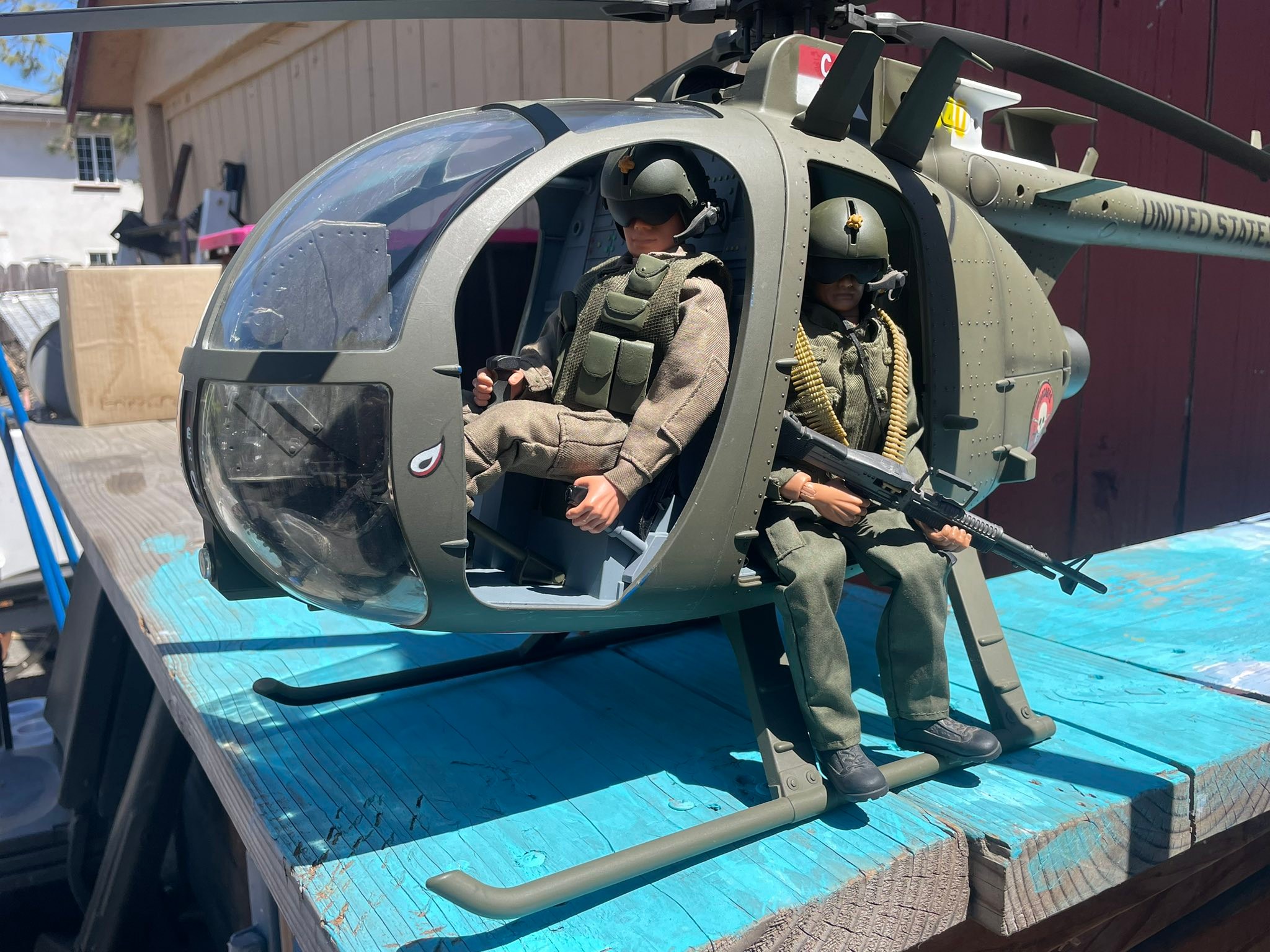 Where to find 1/6 scale 21st century helicopter doors for medical