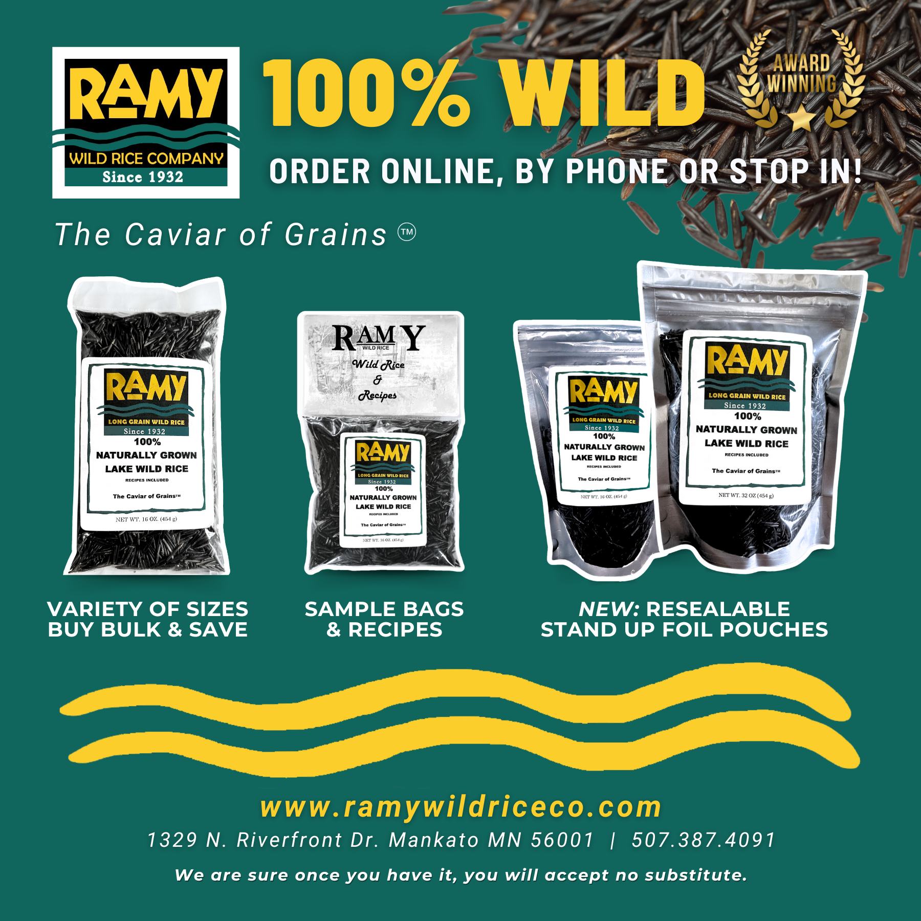 Ramy Wild Rice Co. | Mankato MN