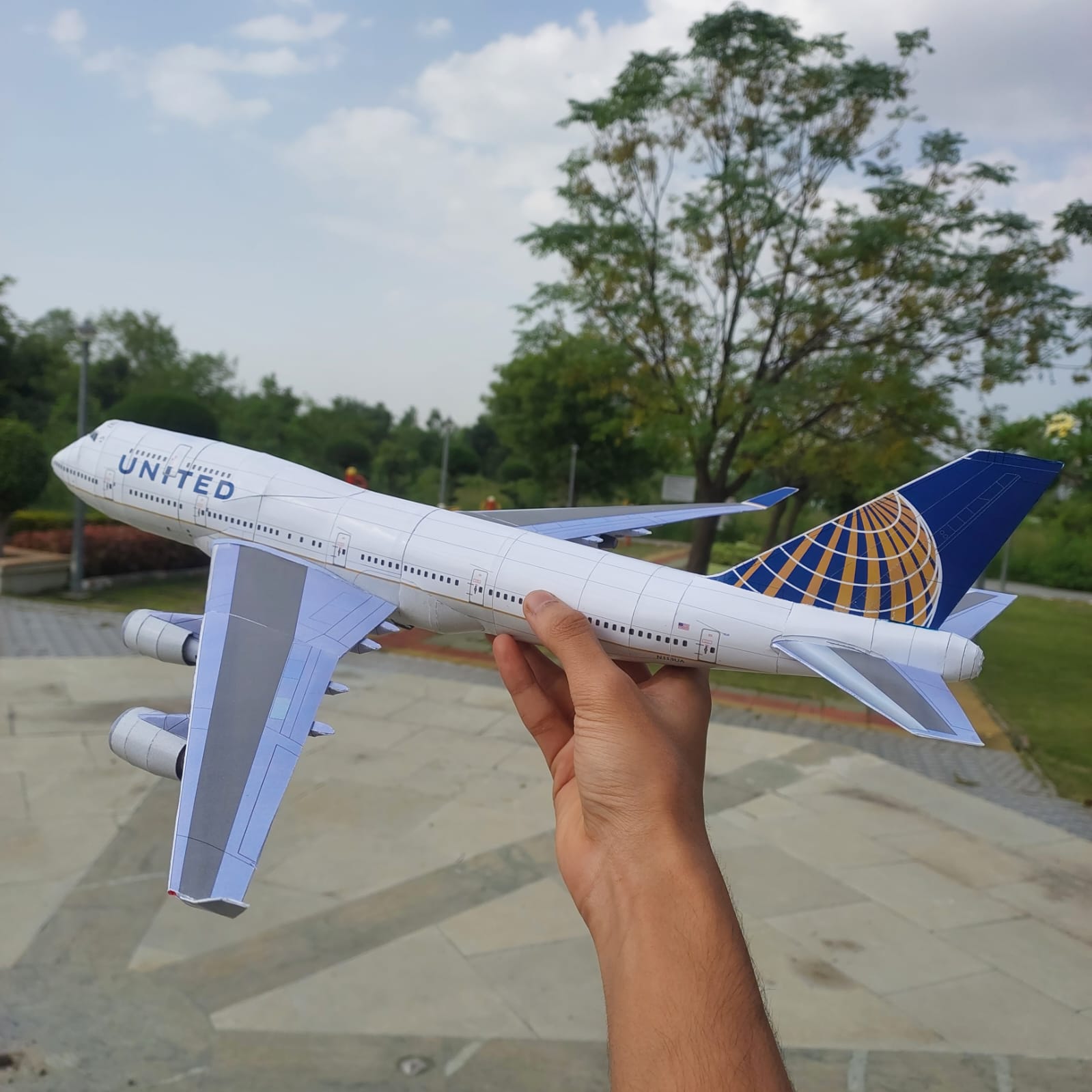 JAL b747-400 papercraft scale: a4: 1.200 a3: 1:144 Design by SNP200