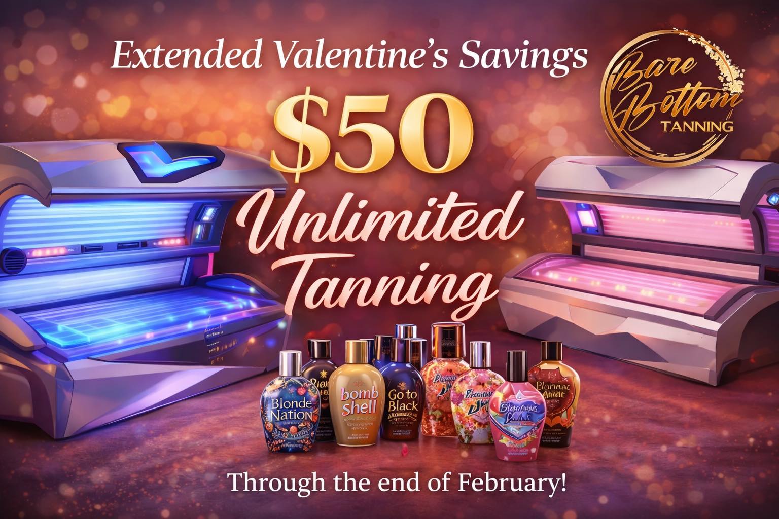 🔥EXTENDED SAVINGS AT BARE BOTTOM... - Bare Bottom Tanning | Facebook