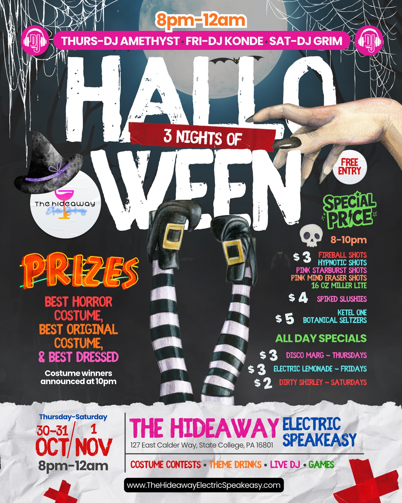 The Hideaway Electric Speakeasy | State College PA