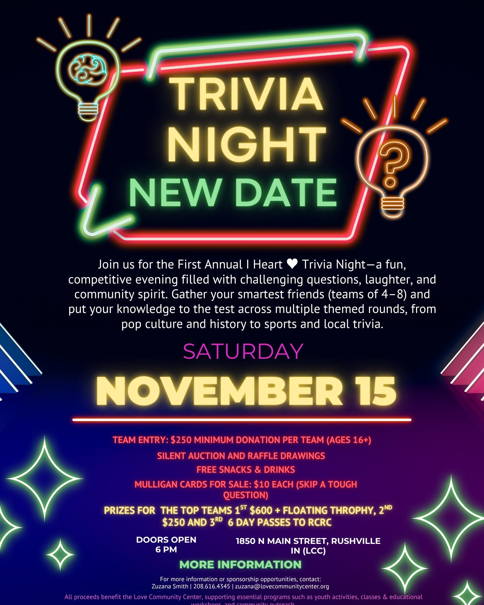 Love - Think you’ve got what it takes to be the I ♥ Trivia Night ...
