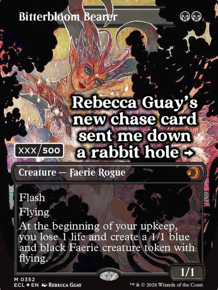 Looking for Rebecca Guay's Bitterbloom Bearer #211