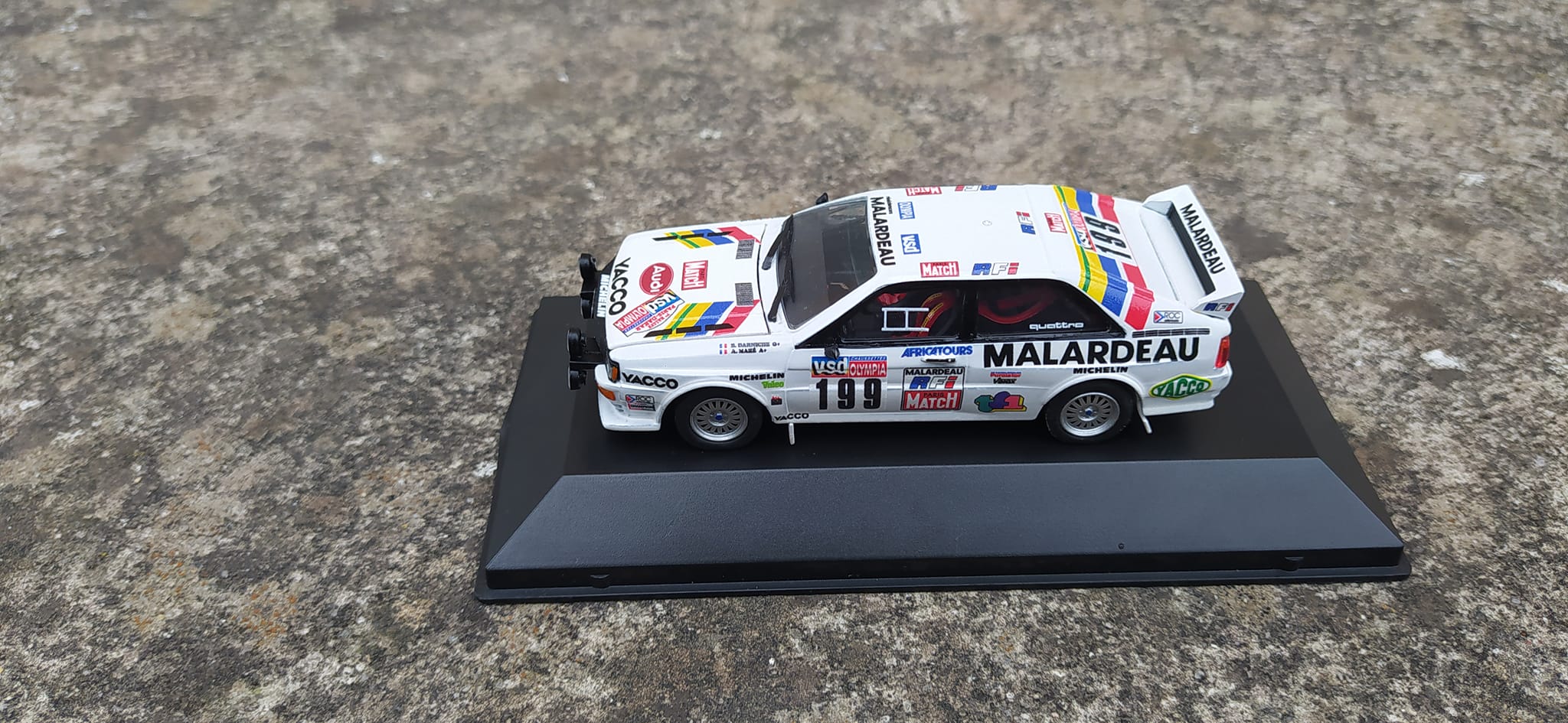 Modèle Réduit Audi Quattro Rallye Montecarlo 1985 - Ixo Altaya 1:43 - Neuf