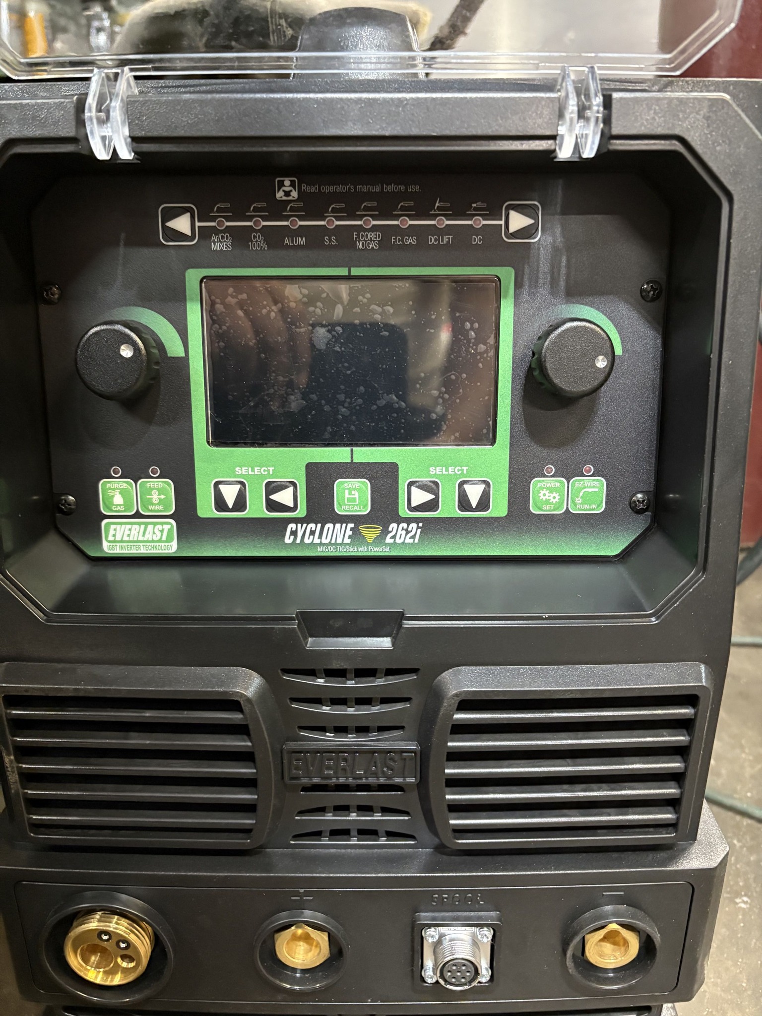 Where to find Everlast Cyclone 262i welder manual?