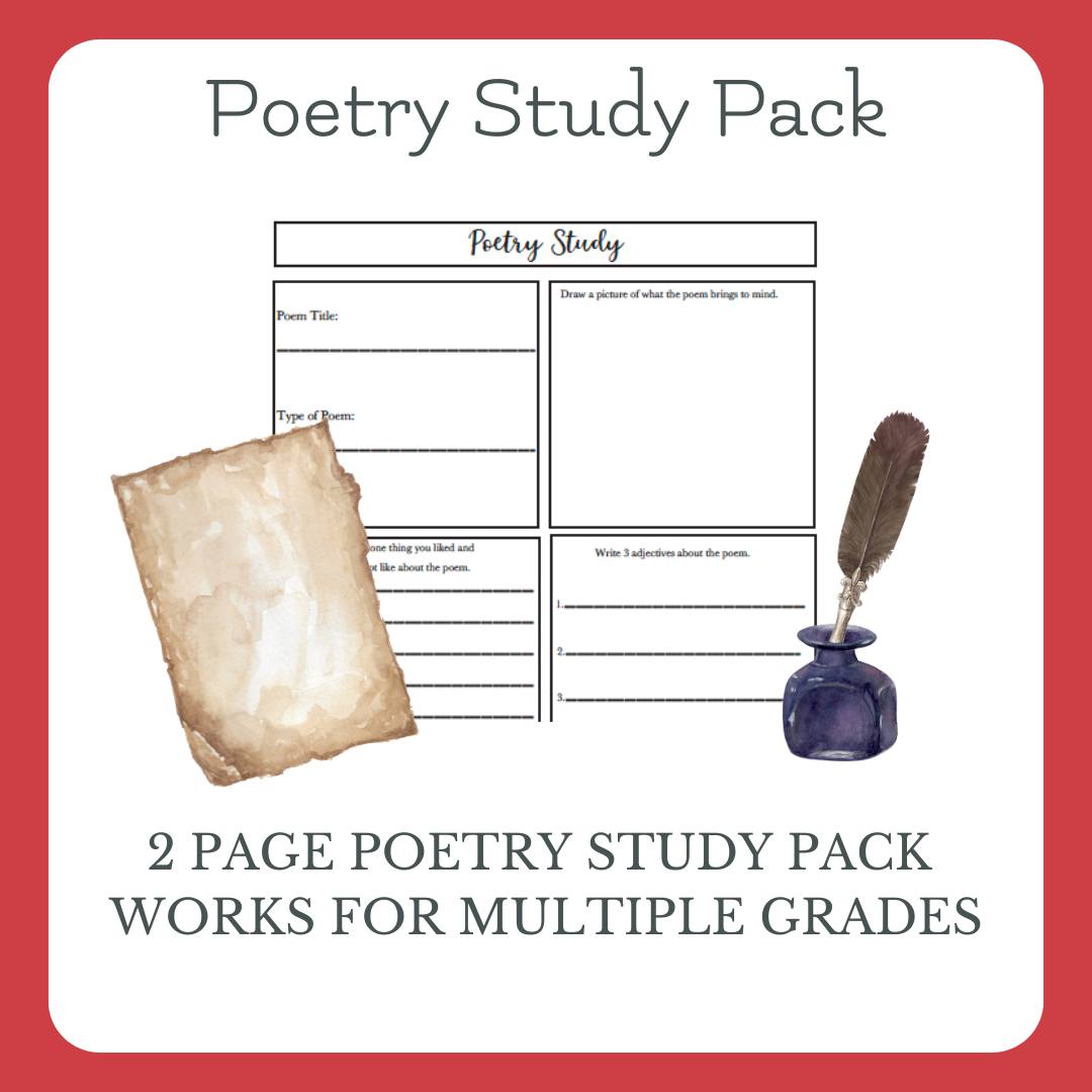 Everyday - Find our free Poetry Study pack here: https://www ...