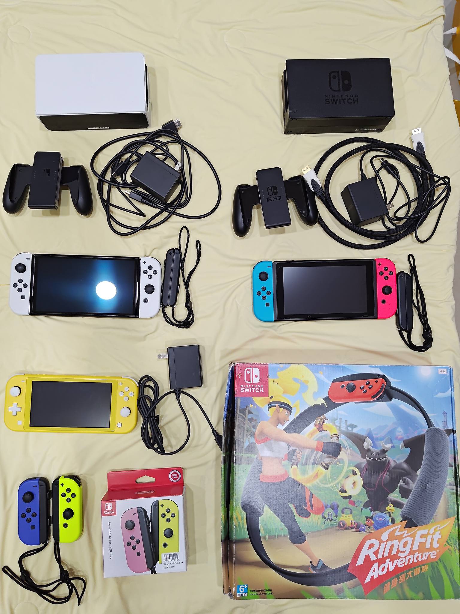 售】 【平台】SWITCH 【品名/價格】 1.Switch Oled主機$5000 2.Switch