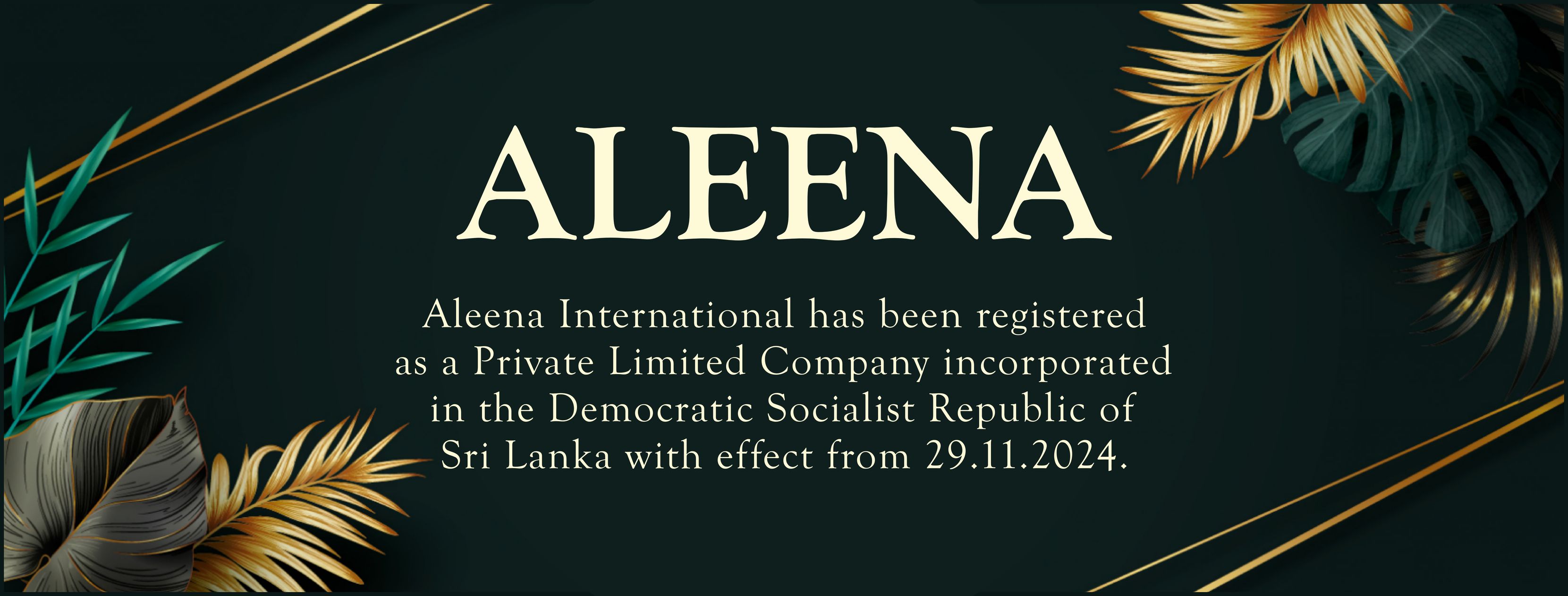 Aleena International Pvt Ltd | Kalutara