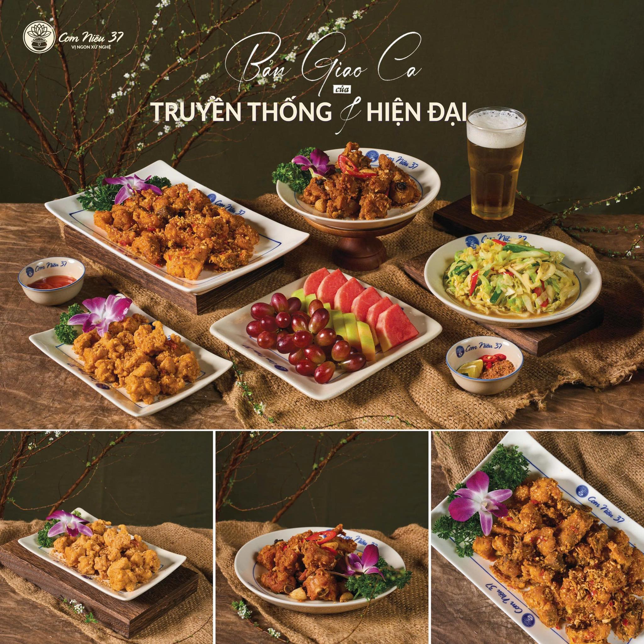 Cơm - 🍽️ BẢN GIAO CA GIỮA TRUYỀN THỐNG & HIỆN ĐẠI🌸 Cuối năm rộn ràng ...