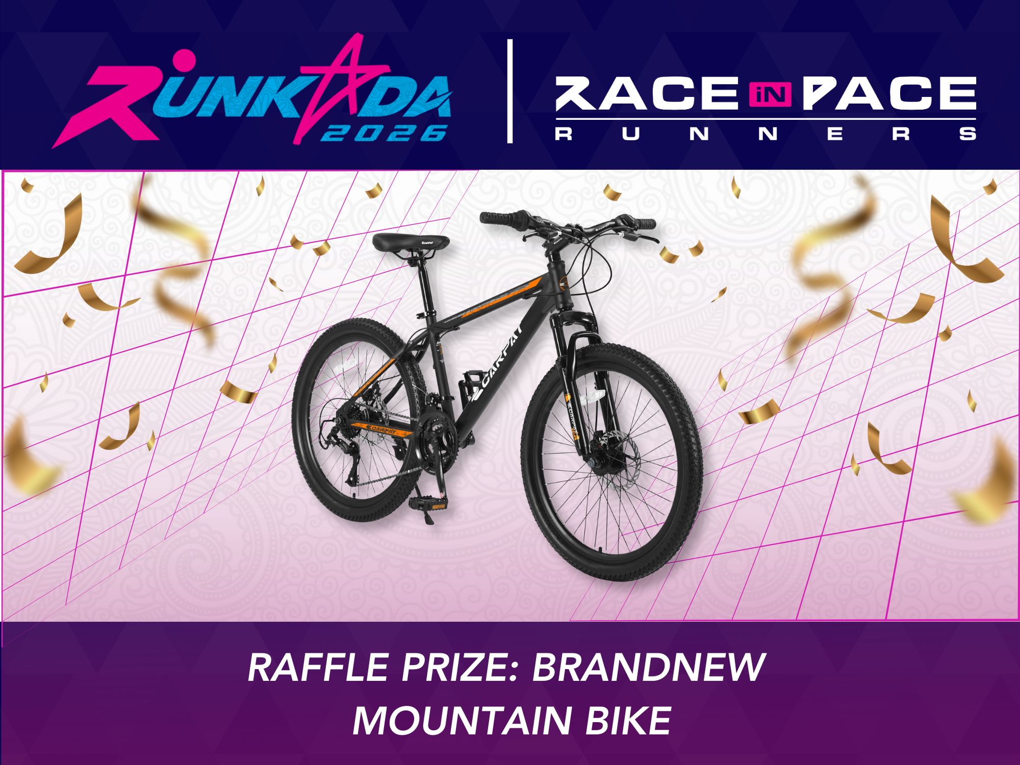 Race In Pace - First on our list is the Bicycle. One lucky... | Facebook