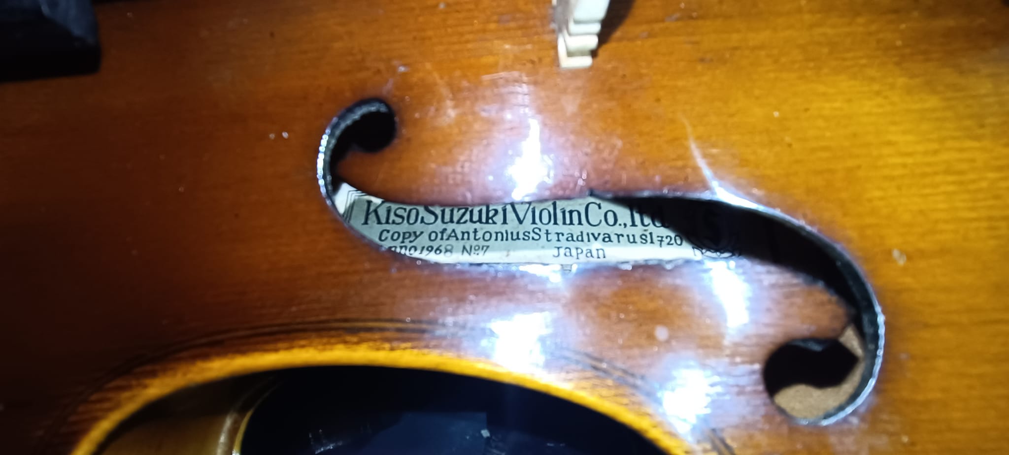 What is the Kiso Suzuki violin brand?