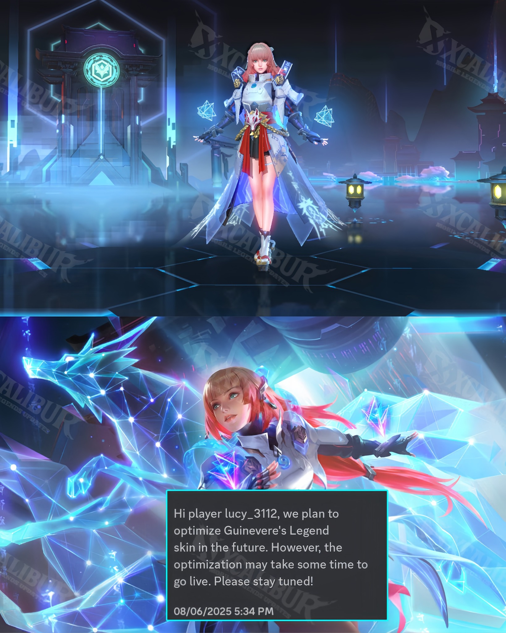 Xcalibur - The devs have confirmed that Guinevere’s Legend... | Facebook